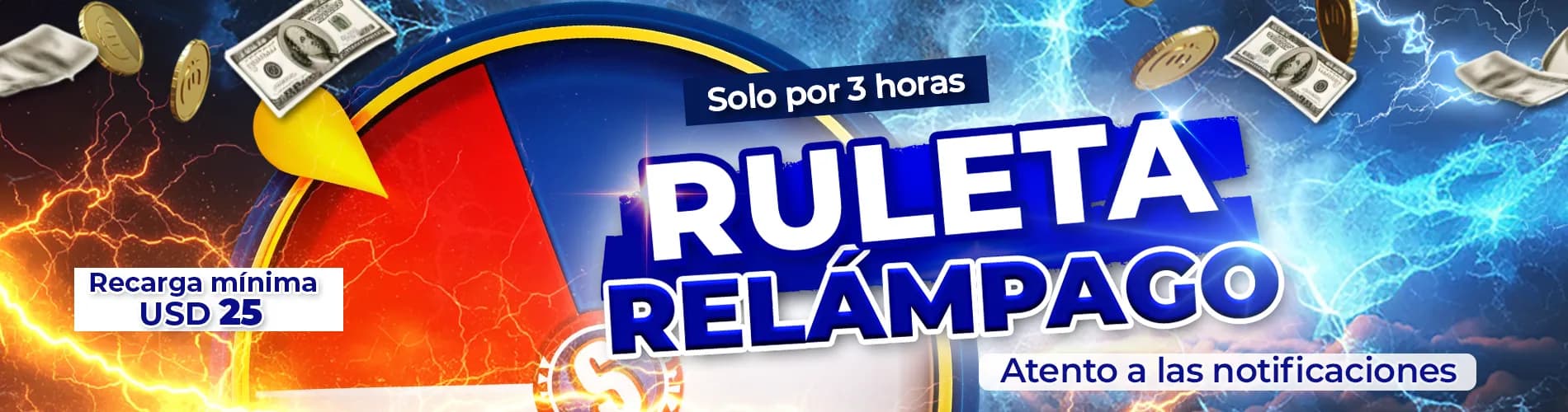 Slider ruleta USD