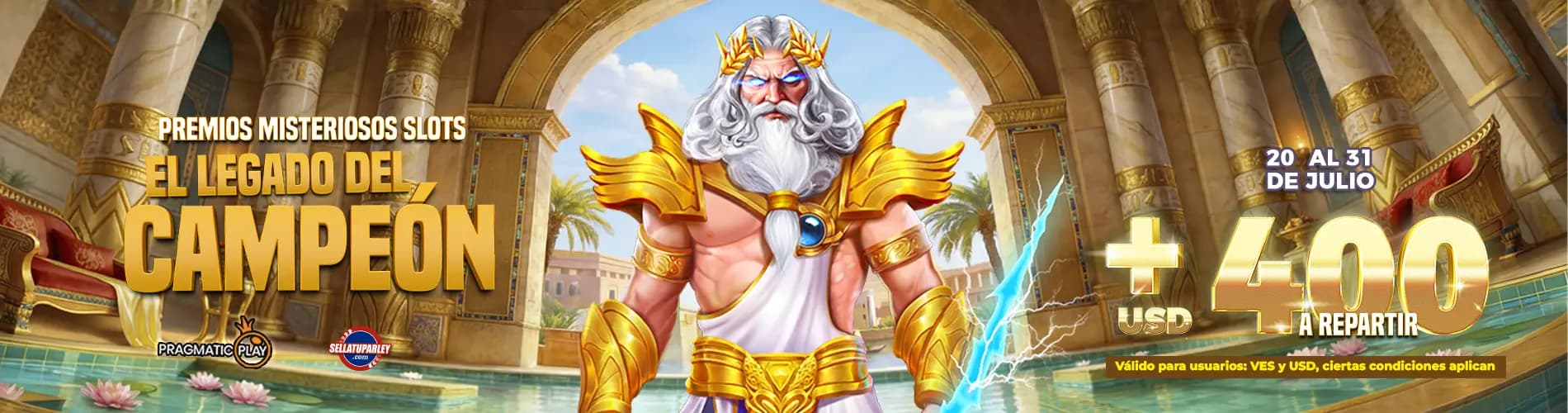 Pragmatic PM legado de campeon slots VEN