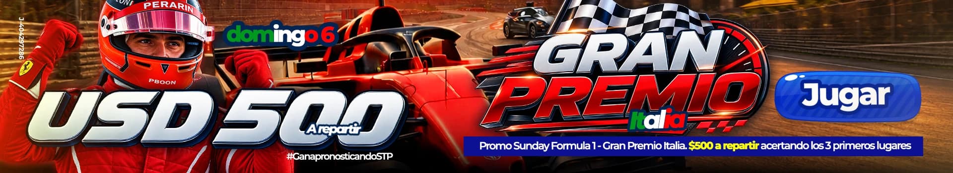 Sunday Formaula 1 Italia VEN